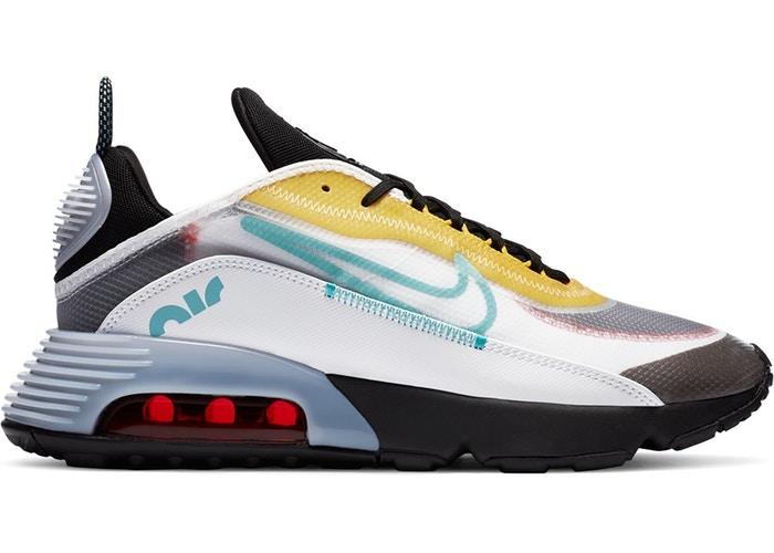 Nike Air Max 2090 White Speed Yellow Bleached Aqua