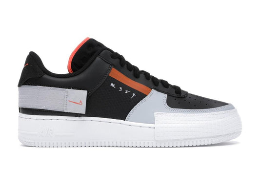 Nike Air Force 1 Type Black Hyper Crimson